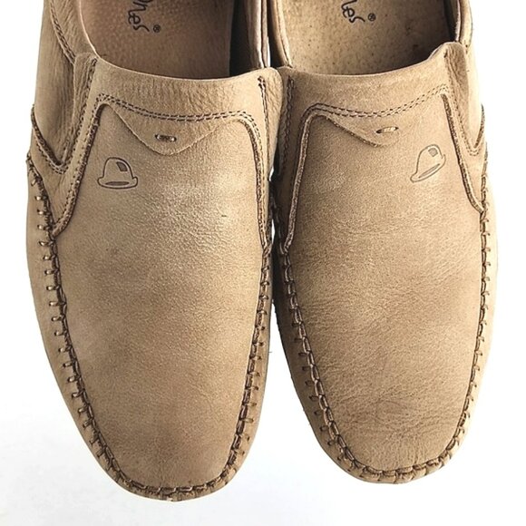 Mr. Jones Men's Sand Leather Nubuck Casual Loafer Size 11 - Picture 6 of 16